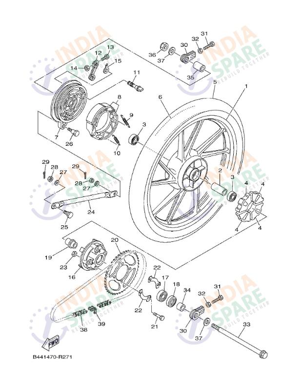 REAR WHEEL